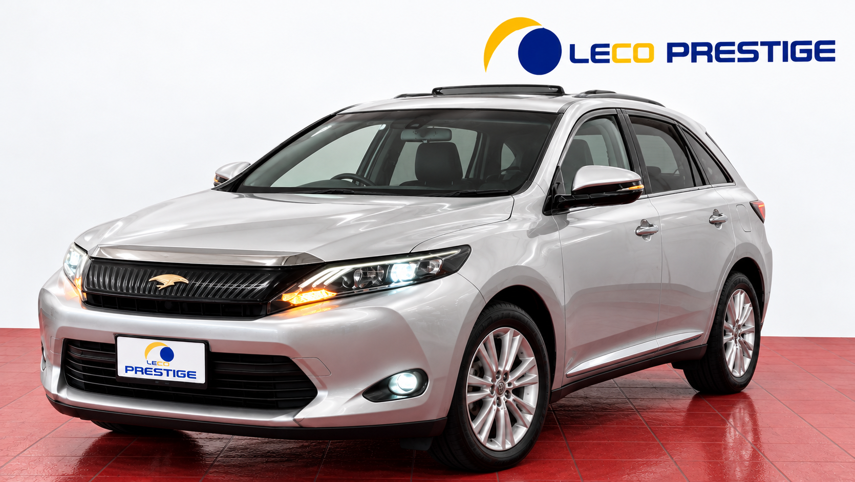 Silver iHarrier n LECO Prestige Showroom